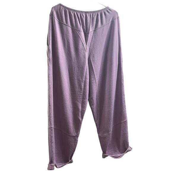 Free People NWOT Intimately Wide Leg Lounge Pants Purple Size‎ X-Small - Picture 2 of 4